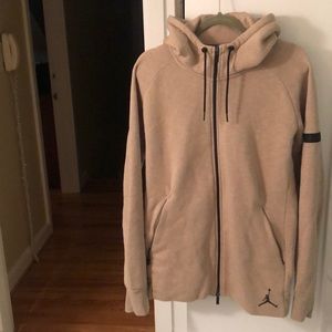 Men’s large tan Jordan hoodie